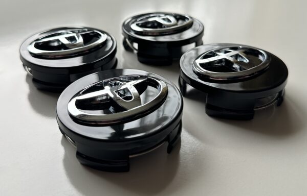 original.jpeg 4 pcs (Set) 62mm - 2.44inch Black Toyota Wheel Center Hub Caps