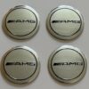 original.jpeg 4 pcs (Set) 56mm - 2.20inch Silver AMG Wheel Center Hub Caps Stickers