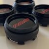 original.jpeg 4 pcs (Set) 65mm - 2.56inch Black & Red RAYS Wheel Center Hub Caps