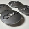 original.jpeg 4 pcs (Set) 68mm - 2.68inch Matte Gray Audi Wheel Center Hub Caps (8D0601170)