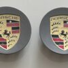 original.jpeg 4 pcs (Set) 76mm - 2.99inch Gray Porsche Wheel Center Hub Caps