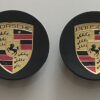 original.jpeg 4 pcs (Set) 76mm - 2.99inch Black Porsche Wheel Center Hub Caps