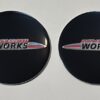 original.jpeg 4 pcs (Set) 56mm - 2.20inch Black John Cooper Works Wheel Center Hub Caps Stickers