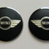 original.jpeg 4 pcs (Set) 65mm - 2.56inch Black Mini Cooper Wheel Center Hub Caps Stickers