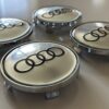 original.jpeg 4 pcs (Set) 68mm - 2.68inch Silver Audi Wheel Center Hub Caps