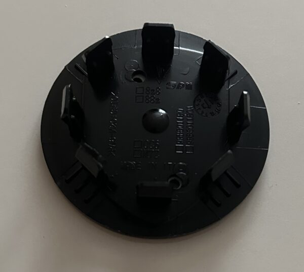 original.jpeg 4 pcs (Set) 65mm - 2.56inch Black Porsche Wheel Center Hub Caps