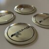 original.jpeg 4 pcs (Set) 56mm - 2.20inch Silver AMG Wheel Center Hub Caps Stickers