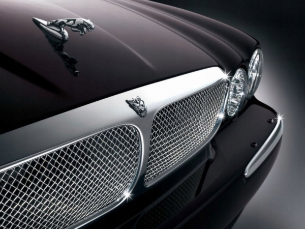 original.png 1 pcs Silver Jaguar Logo Hood Emblem