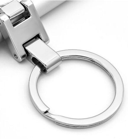 1 pcs High Quality Blue Hyundai Metal Keychain