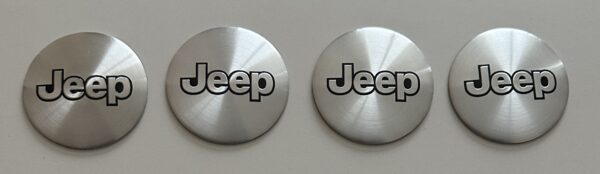 original.jpeg 4 pcs (Set) 56mm - 2.20inch Silver Jeep Wheel Center Hub Caps Stickers