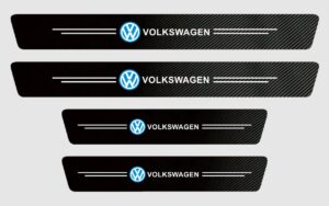original.jpeg 4 pcs Carbon Fiber Car Door Sill Scuff Protector Set for Volkswagen - Anti-Scratch Strip