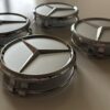 original.jpeg 4 pcs (Set) 75mm - 2.95inch Silver Mercedes Benz Wheel Center Hub Caps