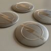 original.jpeg 4 pcs (Set) 56mm - 2.20inch Silver Opel Wheel Center Hub Caps Stickers
