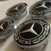 original.jpeg 4 pcs (Set) 68mm - 2.68inch Black Mercedes Benz Wheel Center Hub Caps