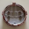 original.jpeg 4 pcs (Set) 61mm - 2.40inch Red & Black Audi Wheel Center Hub Caps