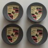 original.jpeg 4 pcs (Set) 76mm - 2.99inch Gray Porsche Wheel Center Hub Caps