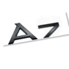 original.png 1 pcs Glossy Black Audi A7 Emblem Sticker