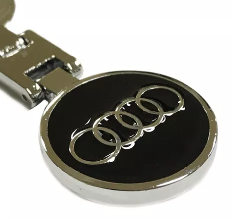 original.png 1 pcs Black High Quality Audi Metal Keychain