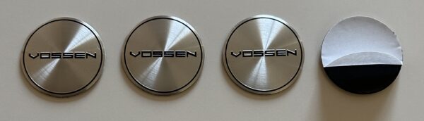 original.jpeg 4 pcs (Set) 56mm - 2.20inch Silver Vossen Wheel Center Hub Caps Stickers