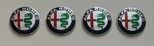 original.jpeg 4 pcs (Set) 56mm - 2.20inch Alfa Romeo Wheel Center Hub Caps Stickers