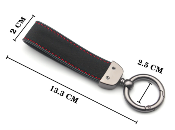 original.png 1 pcs High Quality Alcantara BMW Keychain