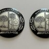 original.jpeg 4 pcs (Set) 65mm - 2.56inch Black & Silver Mercedes AMG Affalterbach Wheel Center Hub Caps Stickers