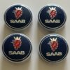 original.jpeg 4 pcs (Set) 63mm - 2.48inch Dark Blue SAAB Wheel Center Hub Caps