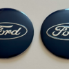 original.png 4 pcs (Set) 56mm - 2.20inch Dark Blue Ford Wheel Center Hub Caps Stickers