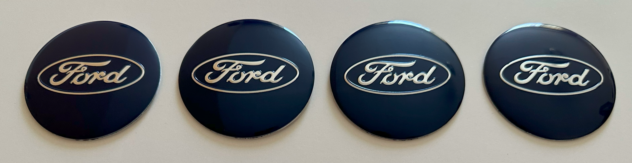 original.png 4 pcs (Set) 56mm - 2.20inch Dark Blue Ford Wheel Center Hub Caps Stickers