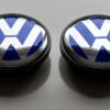 original.jpeg 4 pcs (Set) 70mm - 2.75inch Blue Volkswagen Wheel Center Hub Caps for Touareg