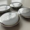 original.jpeg 4 pcs (Set) 63mm - 2.48inch Silver Land Rover Wheel Center Hub Caps