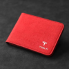 original.png 1 pcs Red Suede Car Document Storage Wallet – Tesla Model 3/X/S/Y Logo Wallet, ID Card & Driver’s License Holder, Organizer Bag