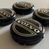 original.jpeg 4 pcs (Set) 64mm - 2.52inch Black Volvo Wheel Center Hub Caps (3546923)