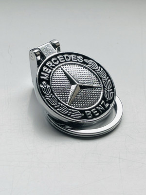 original.jpeg 1 pcs High Quality Silver Mercedes Benz Metal Keychain