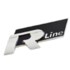 original.png 1 pcs Black Volkswagen R Line Metal Emblem Sticker
