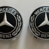 original.jpeg 4 pcs (Set) 68mm - 2.68inch Black Mercedes Benz Wheel Center Hub Caps