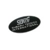 original.png 1 pcs Black Subaru STI Emblem Sticker Metal