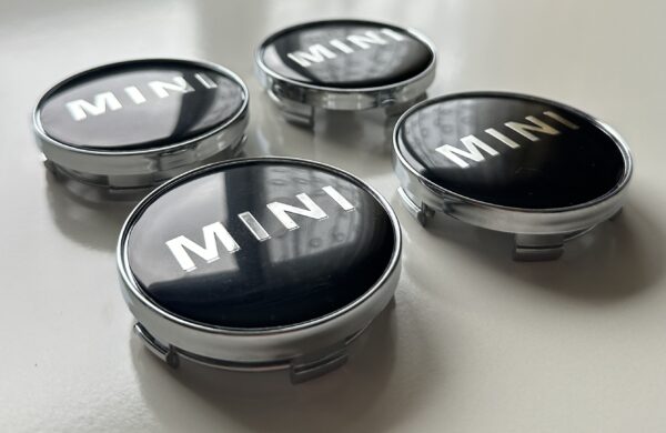 original.jpeg 4 pcs (Set) 60mm - 2.36inch Black Mini Cooper Wheel Center Hub Caps