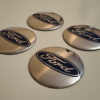 original.png 4 pcs (Set) 56mm - 2.20inch Silver Ford Wheel Center Hub Caps Stickers