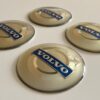 original.jpeg 4 pcs (Set) 65mm - 2.56inch Silver Volvo Wheel Center Hub Caps Stickers