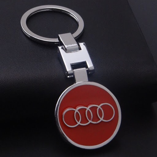 original.jpeg 1 pcs Red High Quality Audi Metal Keychain
