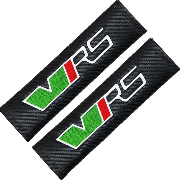 original.png 2 pcs Skoda VRS Car Styling Safety Belt Cover Protection Shoulder Pad Cushion Harness Pad