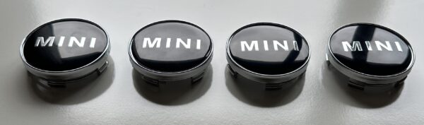 original.jpeg 4 pcs (Set) 60mm - 2.36inch Black Mini Cooper Wheel Center Hub Caps