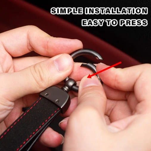 original.png 1 pcs High Quality Alcantara BMW Keychain