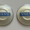 original.jpeg 4 pcs (Set) 65mm - 2.56inch Silver Volvo Wheel Center Hub Caps Stickers