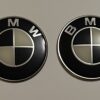 original.jpeg 4 pcs (Set) 65mm - 2.56inch Black & White BMW Wheel Center Hub Caps Stickers