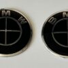 original.jpeg 4 pcs (Set) 56mm - 2.20inch Full Black BMW Wheel Center Hub Caps Stickers