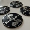 original.jpeg 4 pcs (Set) 56mm - 2.20inch Black Shelby Wheel Center Hub Caps Stickers