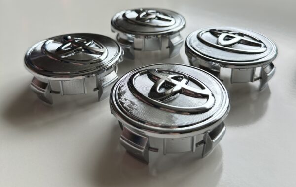 original.jpeg 4 pcs (Set) 62mm - 2.44inch Chrome Toyota Wheel Center Hub Caps