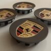 original.jpeg 4 pcs (Set) 65mm - 2.56inch Gray Porsche Wheel Center Hub Caps